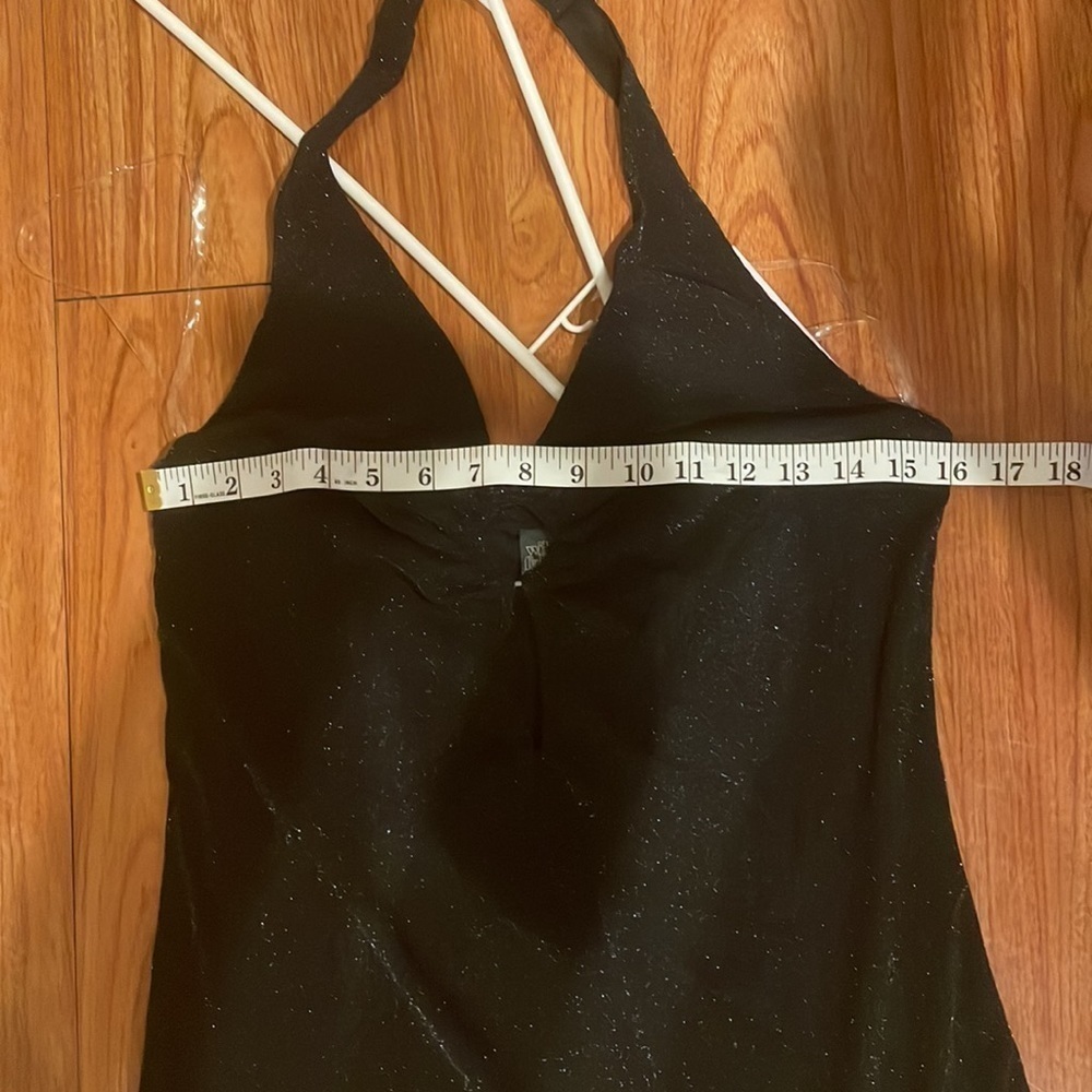 NWT WOMENS SPARKLE BLACK DRESS SIZE L LARGE WILD FABLE​​​​​​​​ - Picture 6 of 7